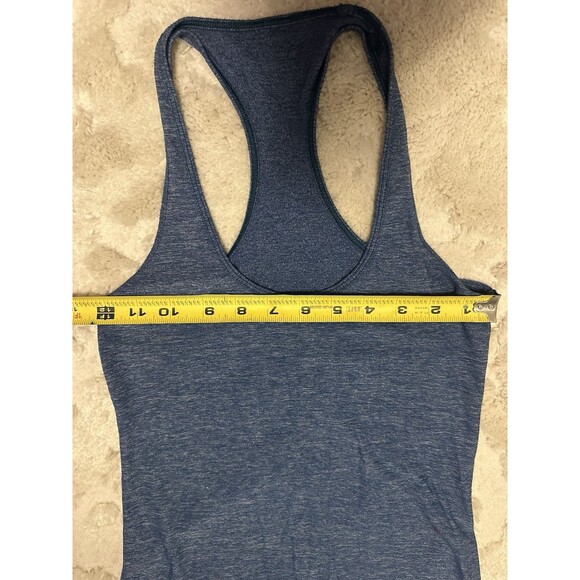 Women’s Heathered Blue lululemon tank top size 2 - Picture 4 of 4